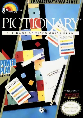 Pictionary: The Game of Video Quick Draw (NES)