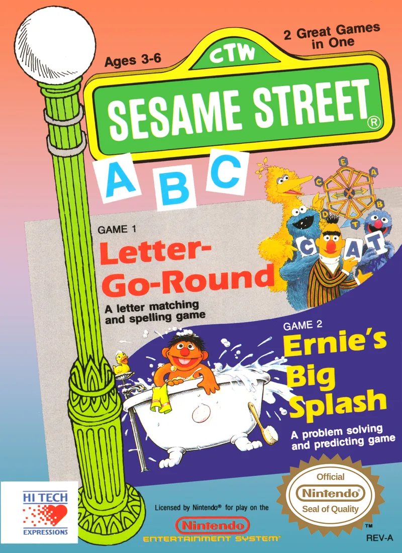 Sesame Street A B C (NES)