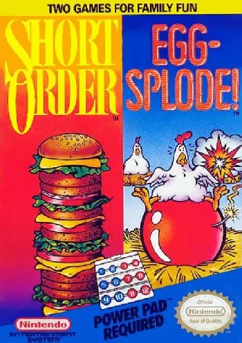 Short Order / Eggsplode! (NES)