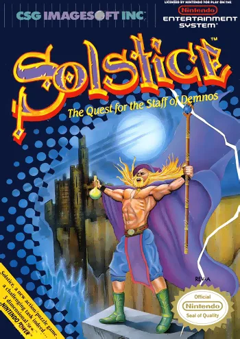 Solstice: The Quest for the Staff of Demnos (NES)