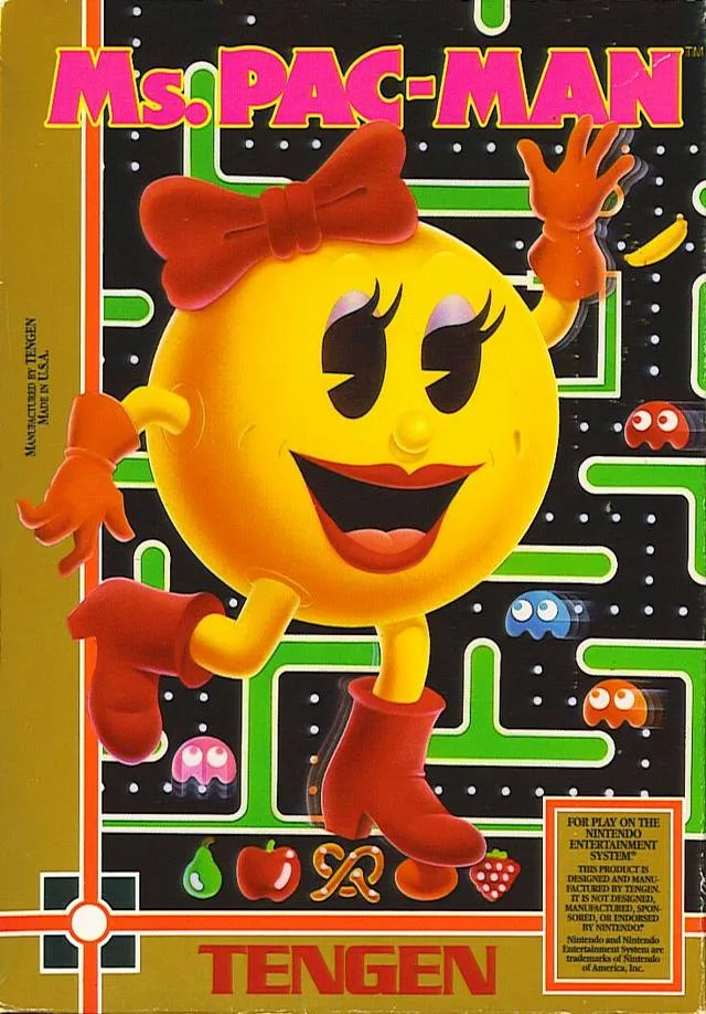 Ms. Pac-Man (Tengen) (NES)