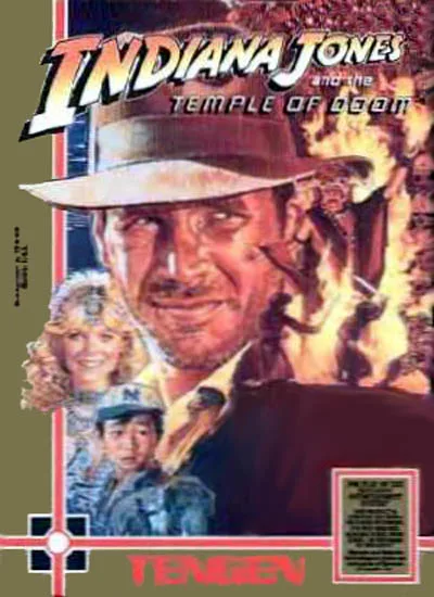Indiana Jones and the Temple of Doom (Tengen) (NES)