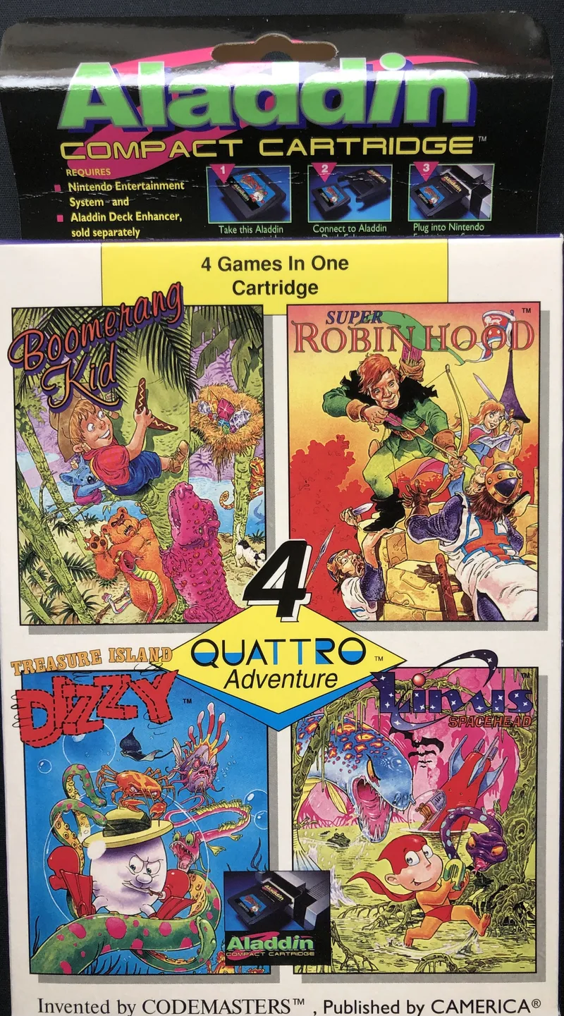 Quattro Adventure [Aladdin] (NES)