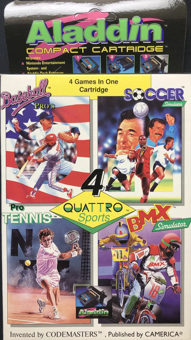 Quattro Sports [Aladdin] (NES)