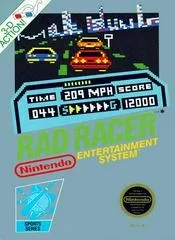 Rad Racer [5 Screw] (NES)