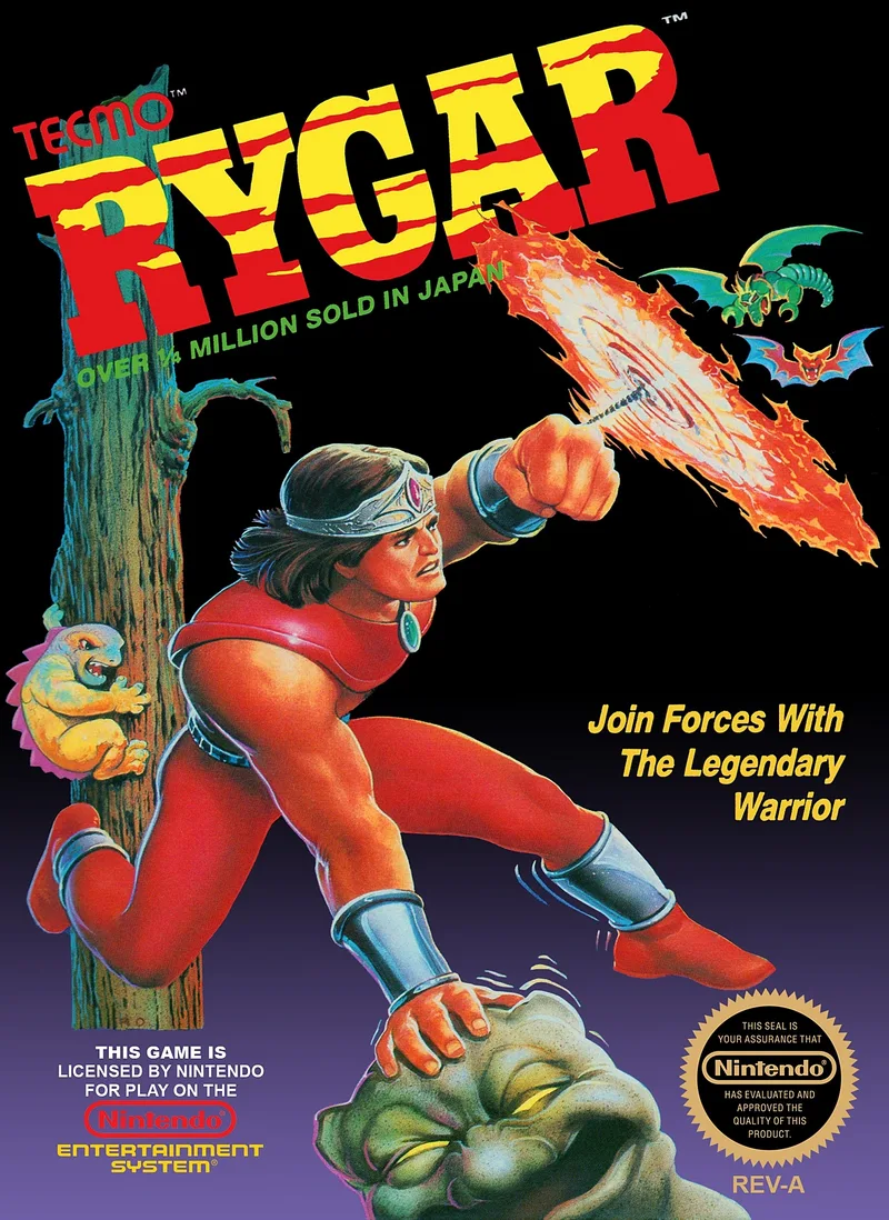 Rygar [5 Screw] (NES)