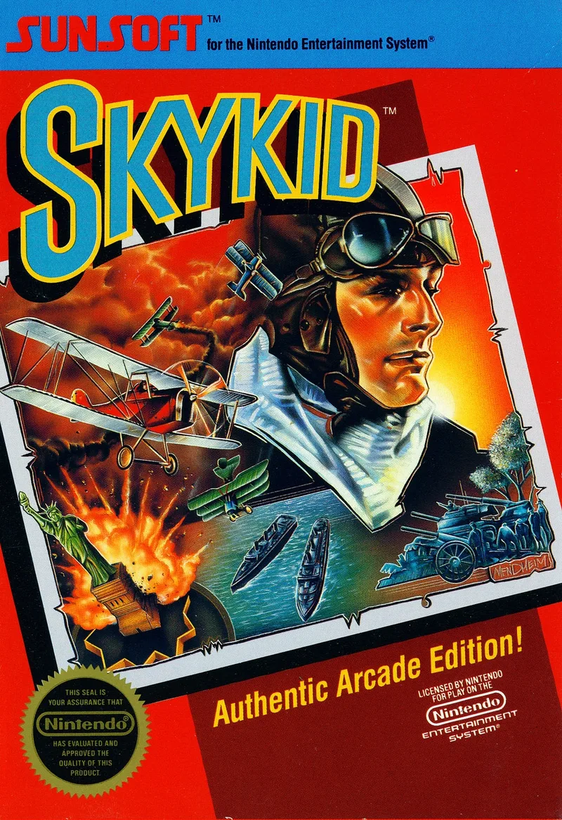 Sky Kid [5 Screw] (NES)