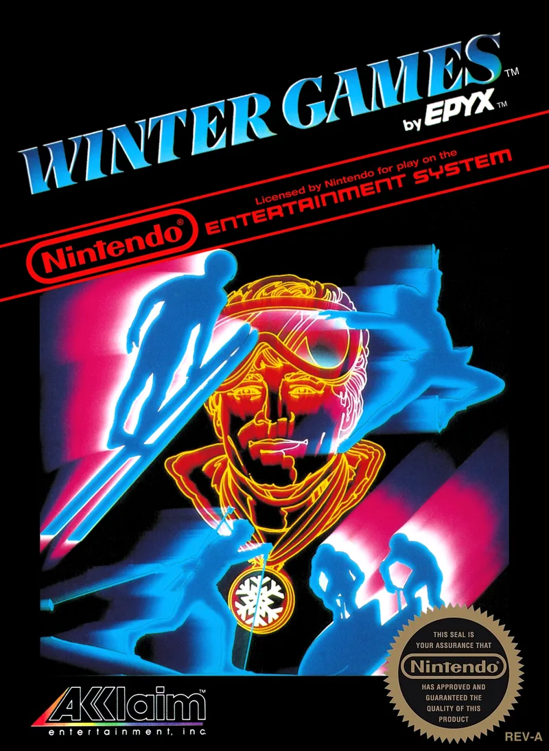 Winter Games [5 Screw] (NES)