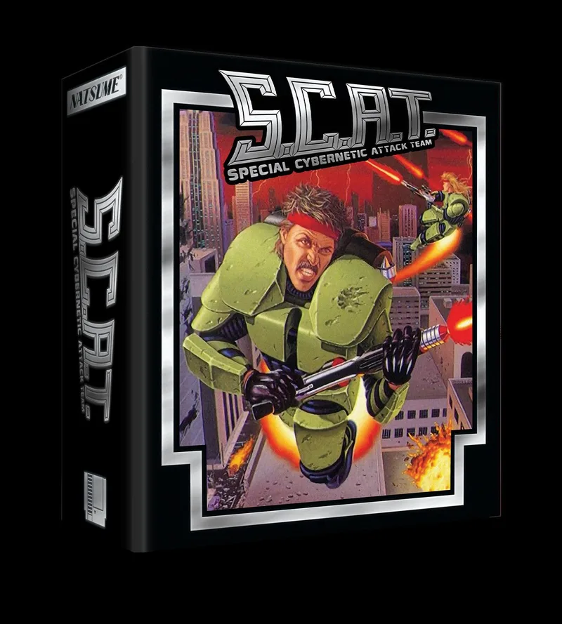 SCAT Special Cybernetic Attack Team [Limited Run Collector's Edition] (NES)