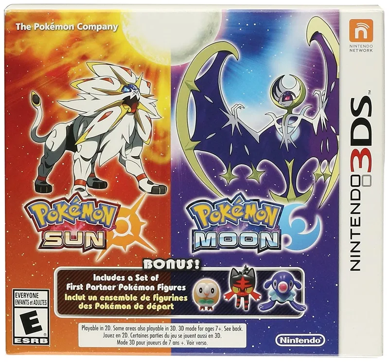 Pokémon Sun and Pokémon Moon Dual Pack (3DS)