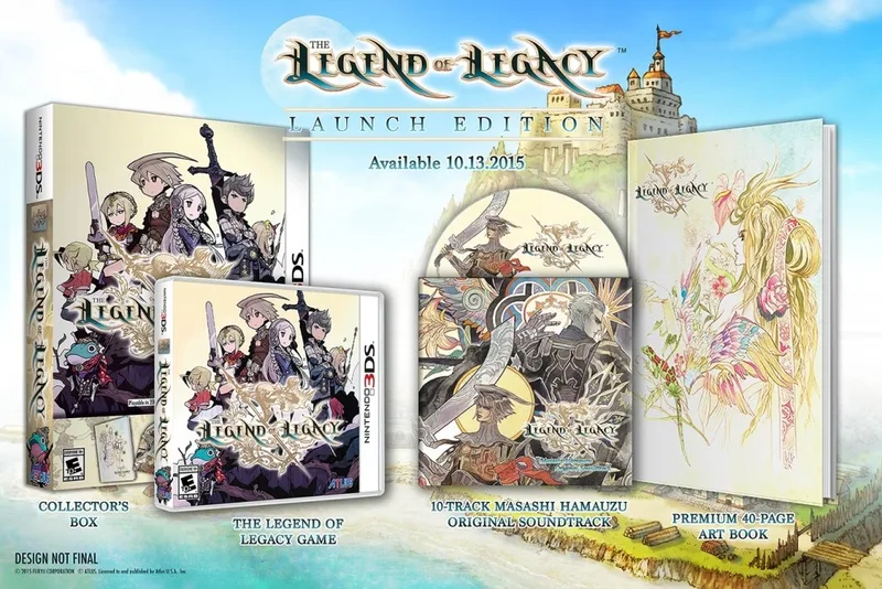 Legend of Legacy Launch Edition (3DS)
