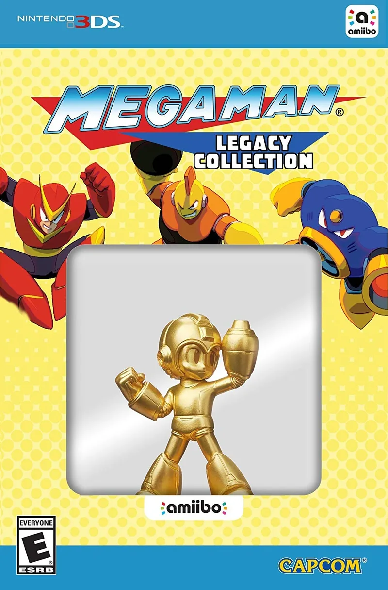 Mega Man Legacy Collection: Amiibo Gold (3DS)