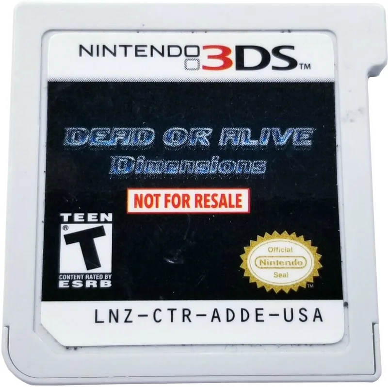 Dead Or Alive: Dimensions [Not For Resale] (3DS)