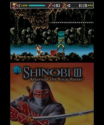 3D Shinobi III: Return of the Ninja Master (3DS)