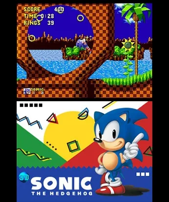 3D Sonic The Hedgehog (3DS)