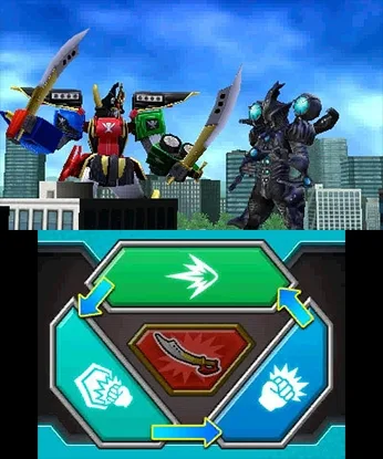 Saban's Power Rangers Super Megaforce (3DS)