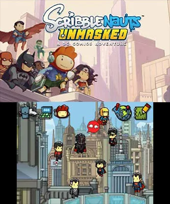 Scribblenauts Unmasked: A DC Comics Adventure (3DS)