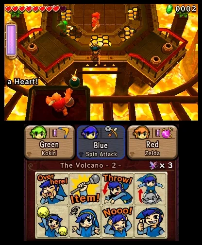 The Legend of Zelda: Tri Force Heroes (3DS)