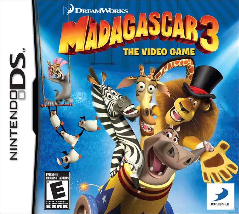 DreamWorks Madagascar 3: The Video Game (NDS)