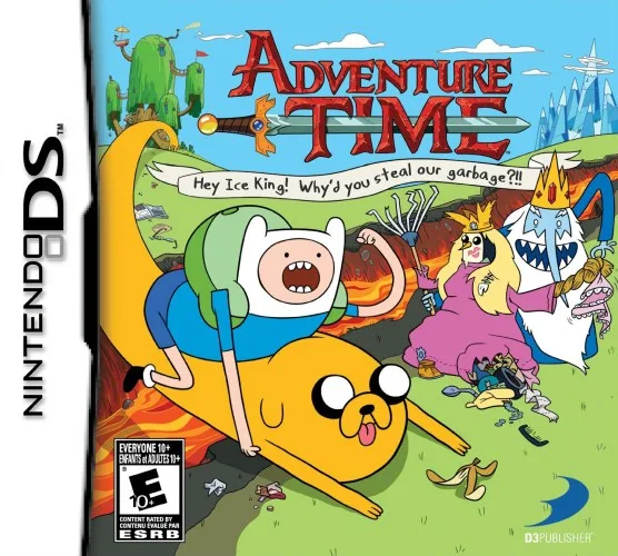 Adventure Time: Hey Ice King! Why'd You Steal Our Garbage?!! (NDS)