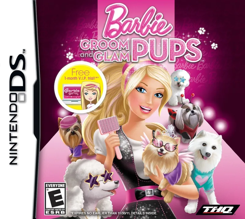 Barbie: Groom and Glam Pups (NDS)