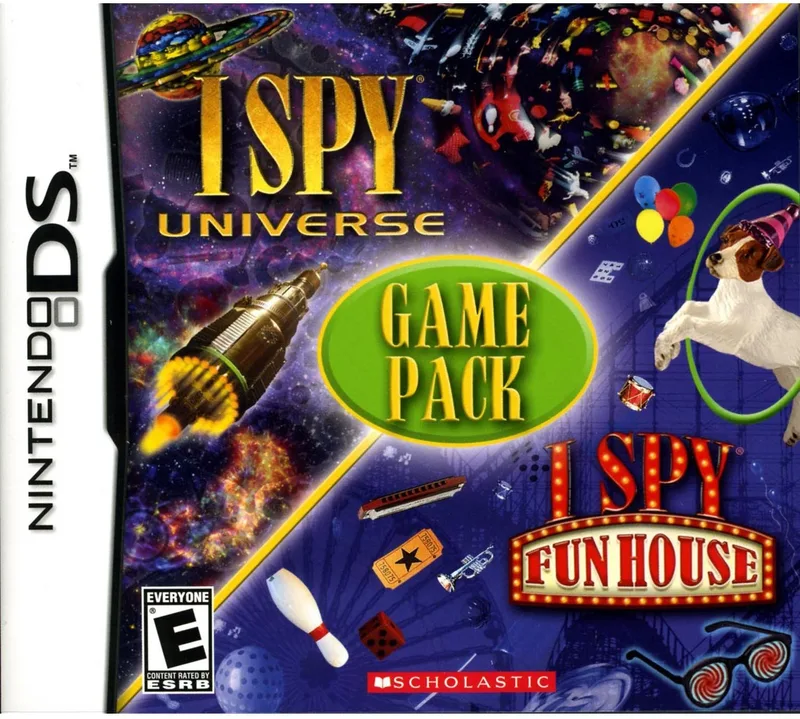 I Spy: Game Pack - I Spy Universe / I Spy Fun House (NDS)