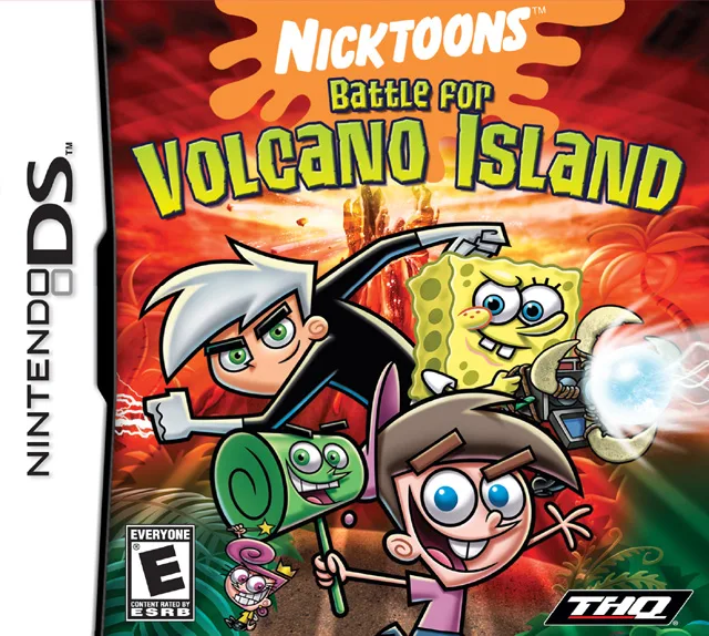 Nicktoons: Battle for Volcano Island (NDS)