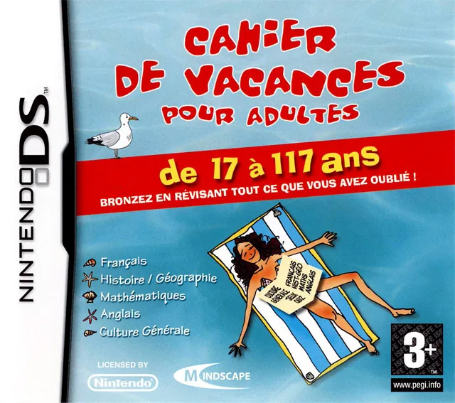 Cahier de Vacances pour Adultes (NDS)