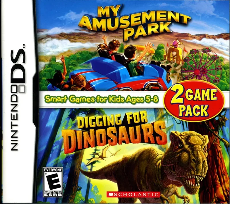 My Amusement Park/Digging for Dinosaurs  (NDS)