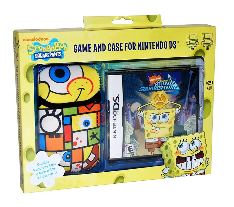 Spongebob's Atlantis Squarepantis [Game and Case for Nintendo DS] (NDS)
