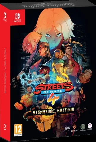 STREETS OF RAGE 4 [SIGNATURE EDITION] (NSW)
