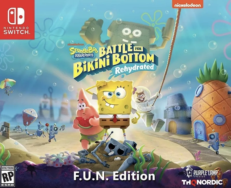 Spongebob Squarepants: Battle for Bikini Bottom - Rehydrated F.U.N. Edition (NSW)