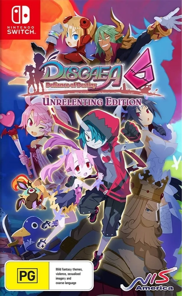 Disgaea 6: Defiance of Destiny (Unrelenting Edition) (NSW)