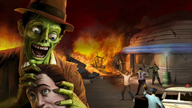 Stubbs the Zombie in Rebel Without a Pulse (NSW)