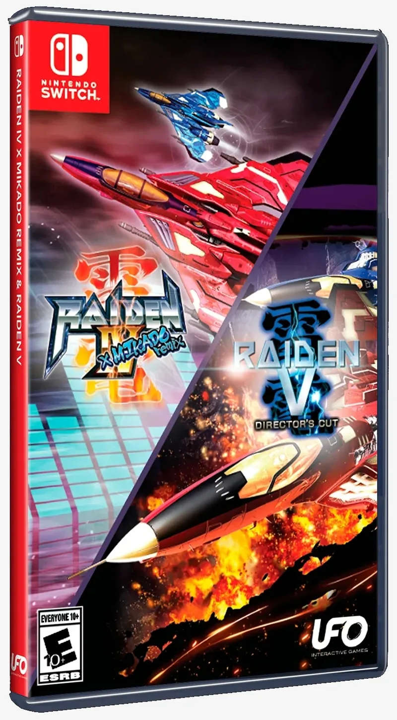 Raiden IV x Mikado Remix & Raiden V: Director's Cut - Dual Pack (NSW)