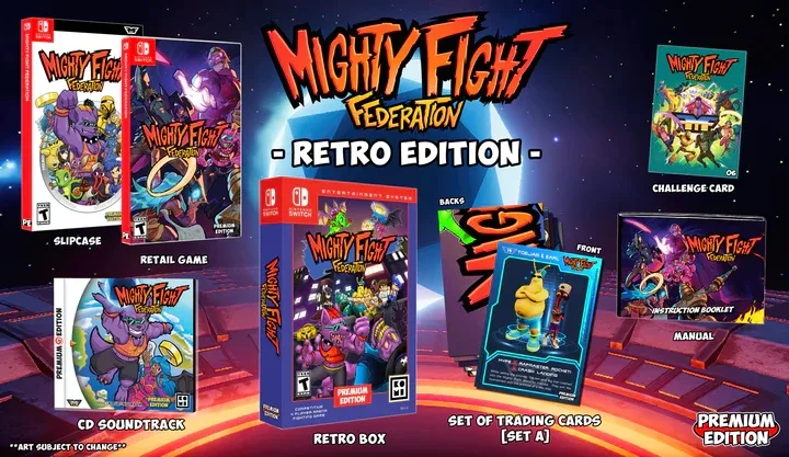 Mighty Fight Federation [Retro Edition] (NSW)