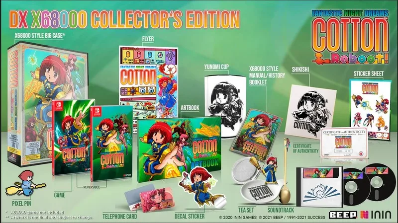 Cotton Reboot [Strictly Limited DX X68000 Edition] (NSW)