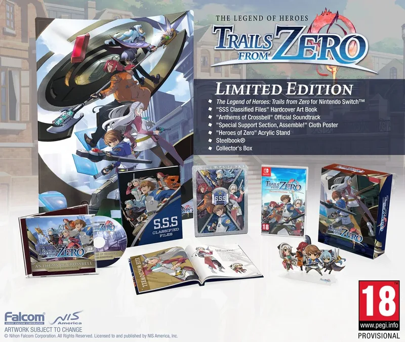 Legend of Heroes: Trails from Zero [Limited Edition] (NSW)