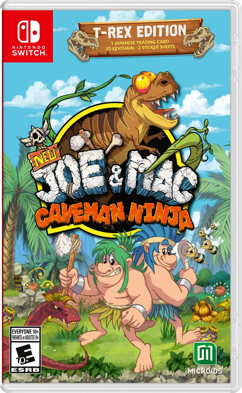 New Joe & Mac: Caveman Ninja [T-Rex Edition]