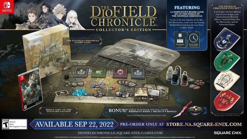 The DioField Chronicle [Collector's Edition] (NSW)