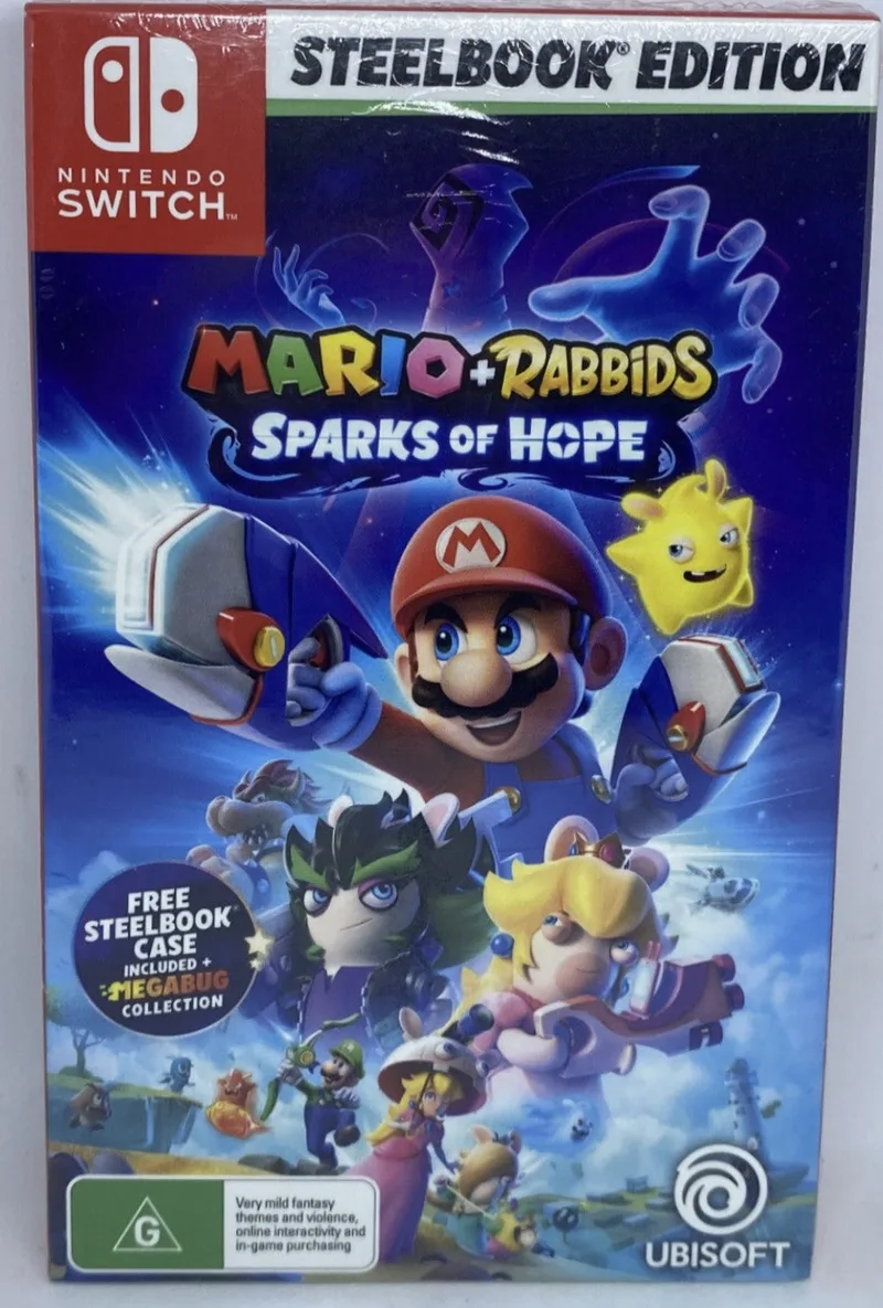 Mario + Rabbids: Sparks of Hope [SteelBook Edition]