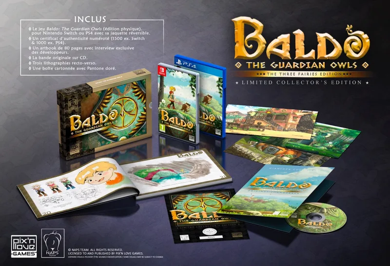 Baldo The Guardian Owls [The Three Fairies Edition] [Limited Collector's Edition]