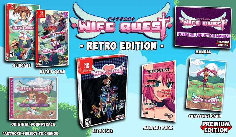 Wife Quest (Retro Edition) (NSW)