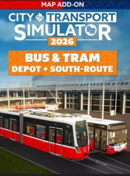 City Transport Simulator 2026: Map DLC - Tram Depot + Southern-Route (PC)