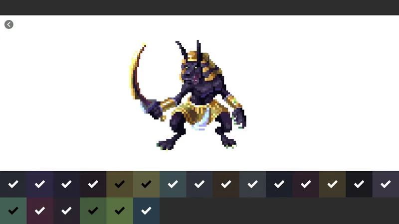 Pixel Art Monster - Color by Number (PC)