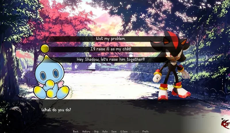 Shadow The Hedgehog (itch)