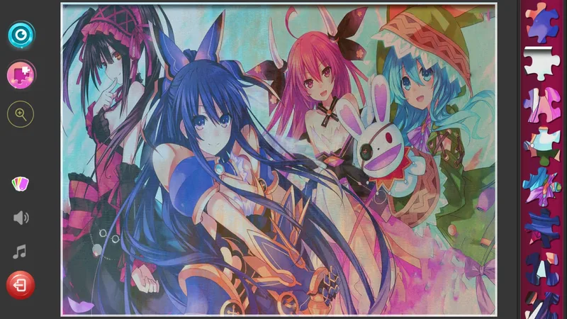 Anime Girls Jigsaw Puzzles (PC)