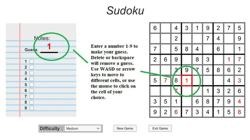 Sudoku (itch) (Neohanja)