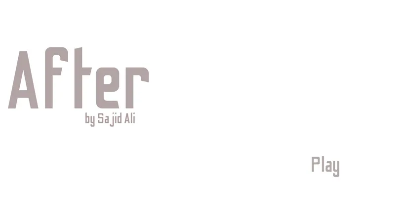 After (itch) (Sajid Ali)