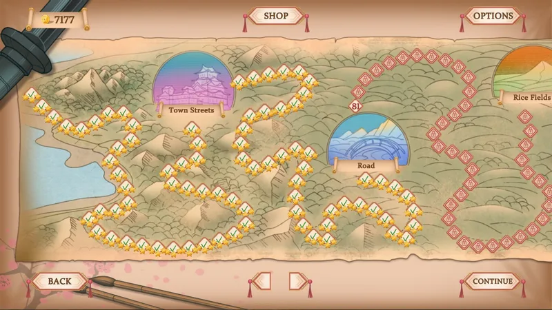 Samurai Solitaire. Threads of Fate (PC)